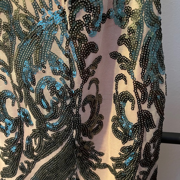 NEW Sequin Bodycon Midi Dress - Picture 3 of 6